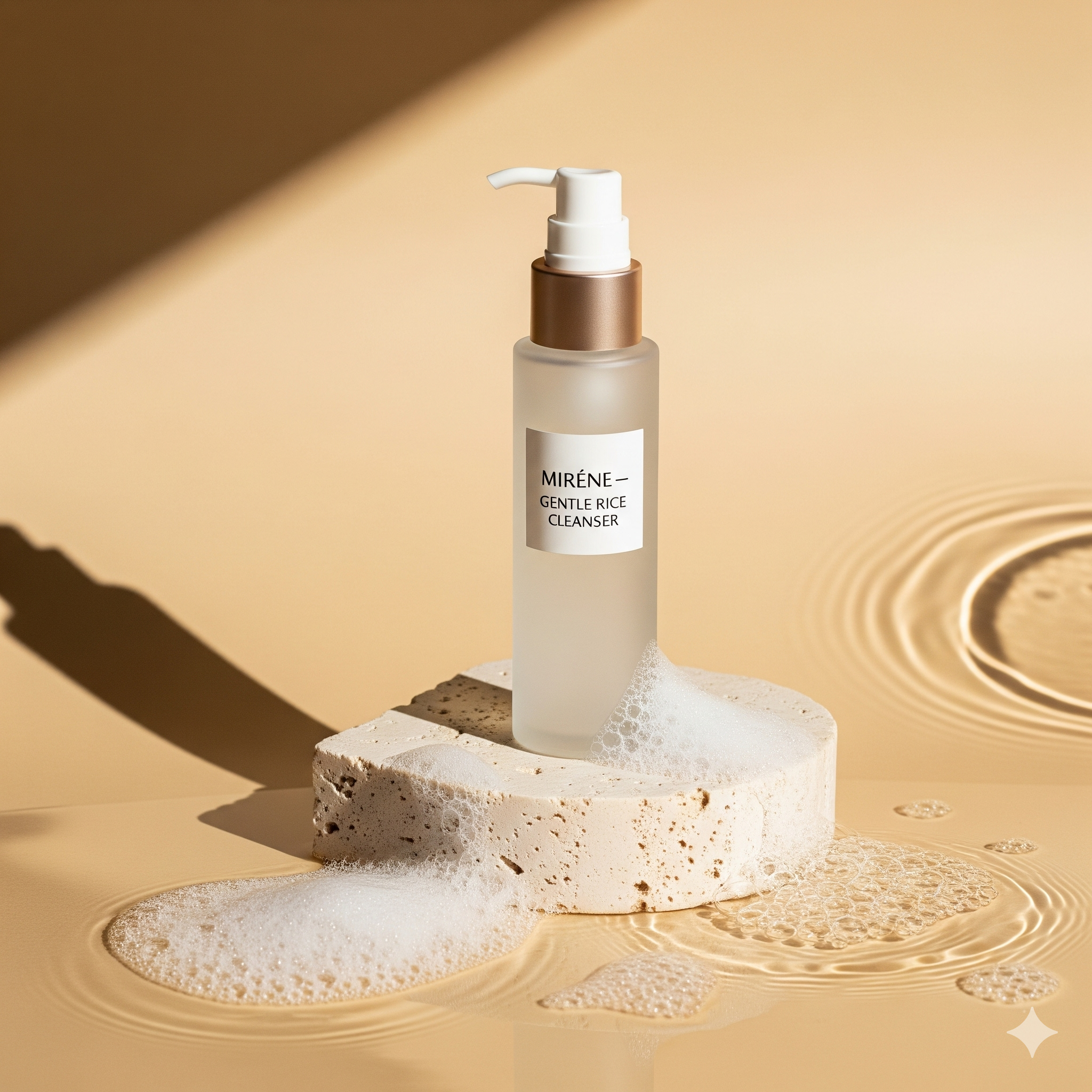 Miréne Rice Foam Cleanser